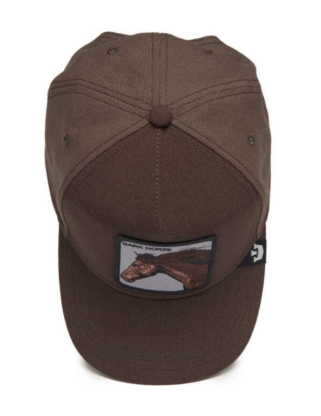 Gorra Goorin Bros Caballo marrón oscuro trucker unisex