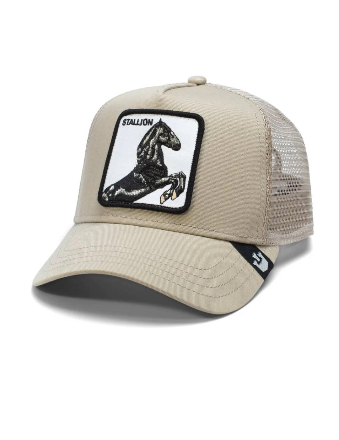 Gorra Goorin Bros Caballo beige trucker unisex