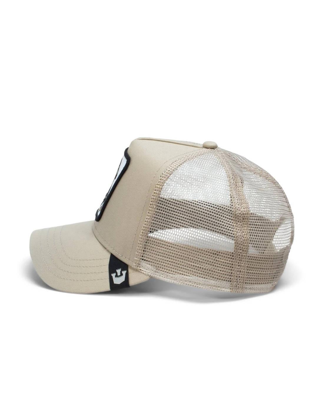 Gorra Goorin Bros Caballo beige trucker unisex