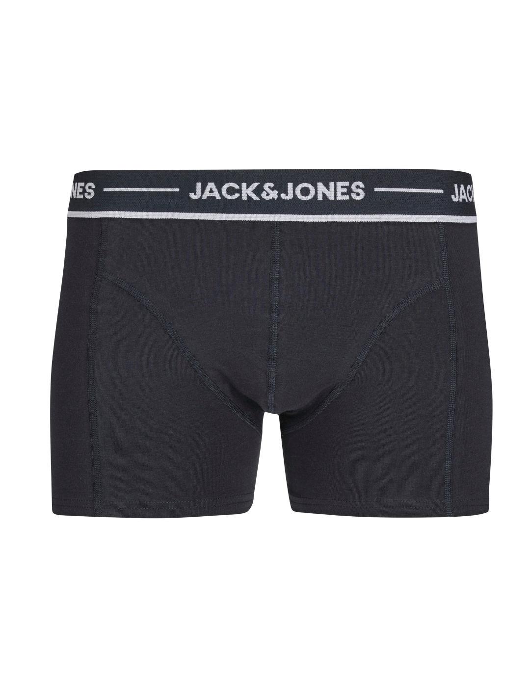 Íntimo Jack&Jones Claus pack3 trunk rojo, verde para hombre