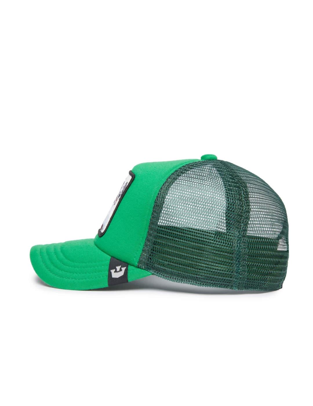 Gorra Goorin Bros Playful perro verde chillón para hombre