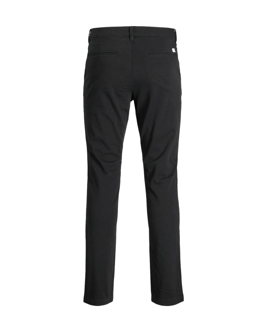 Pantalón chino Jack&Jones Marco negro slim para hombre