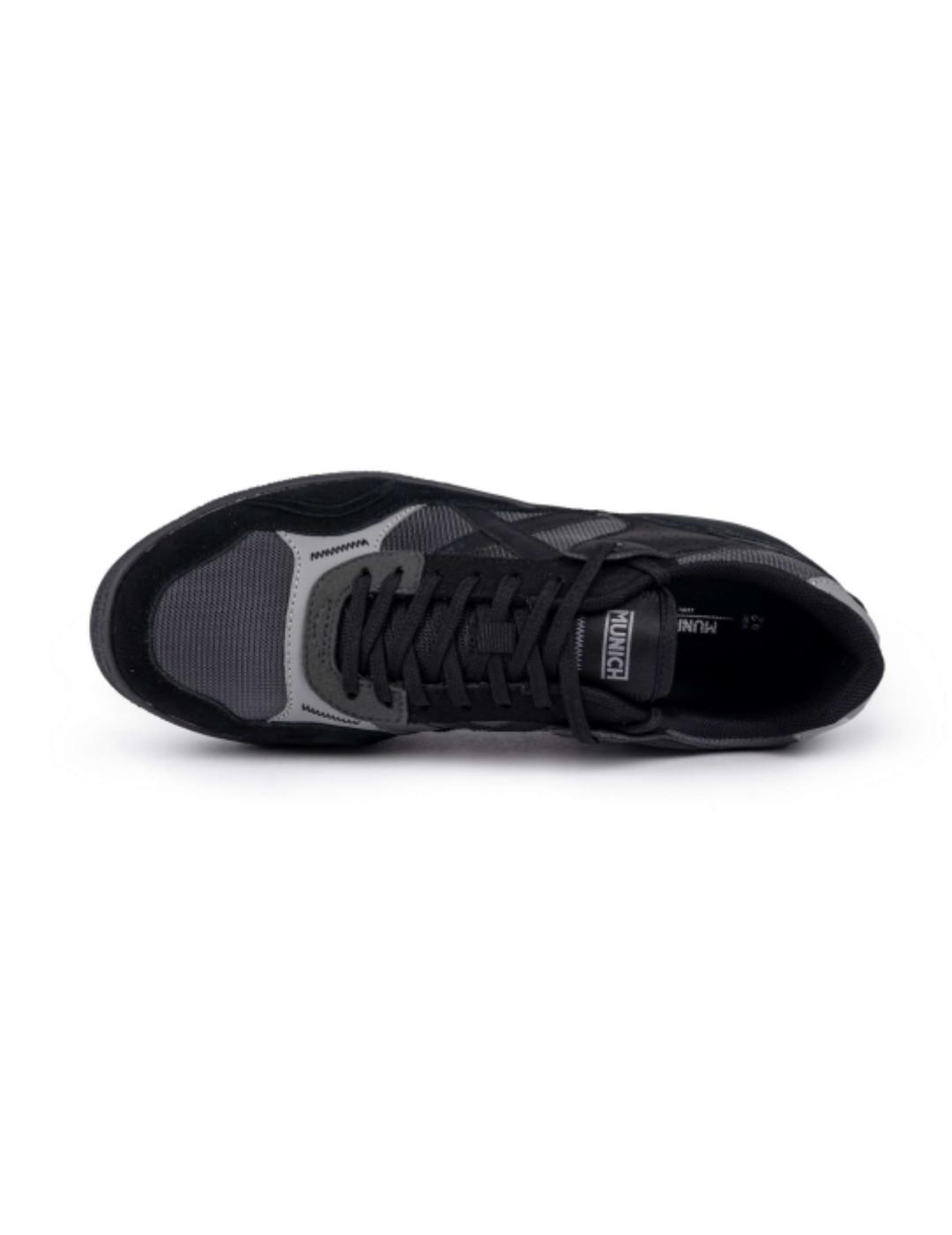 Zapatillas deportivas Munich Rock 03 negro para hombre