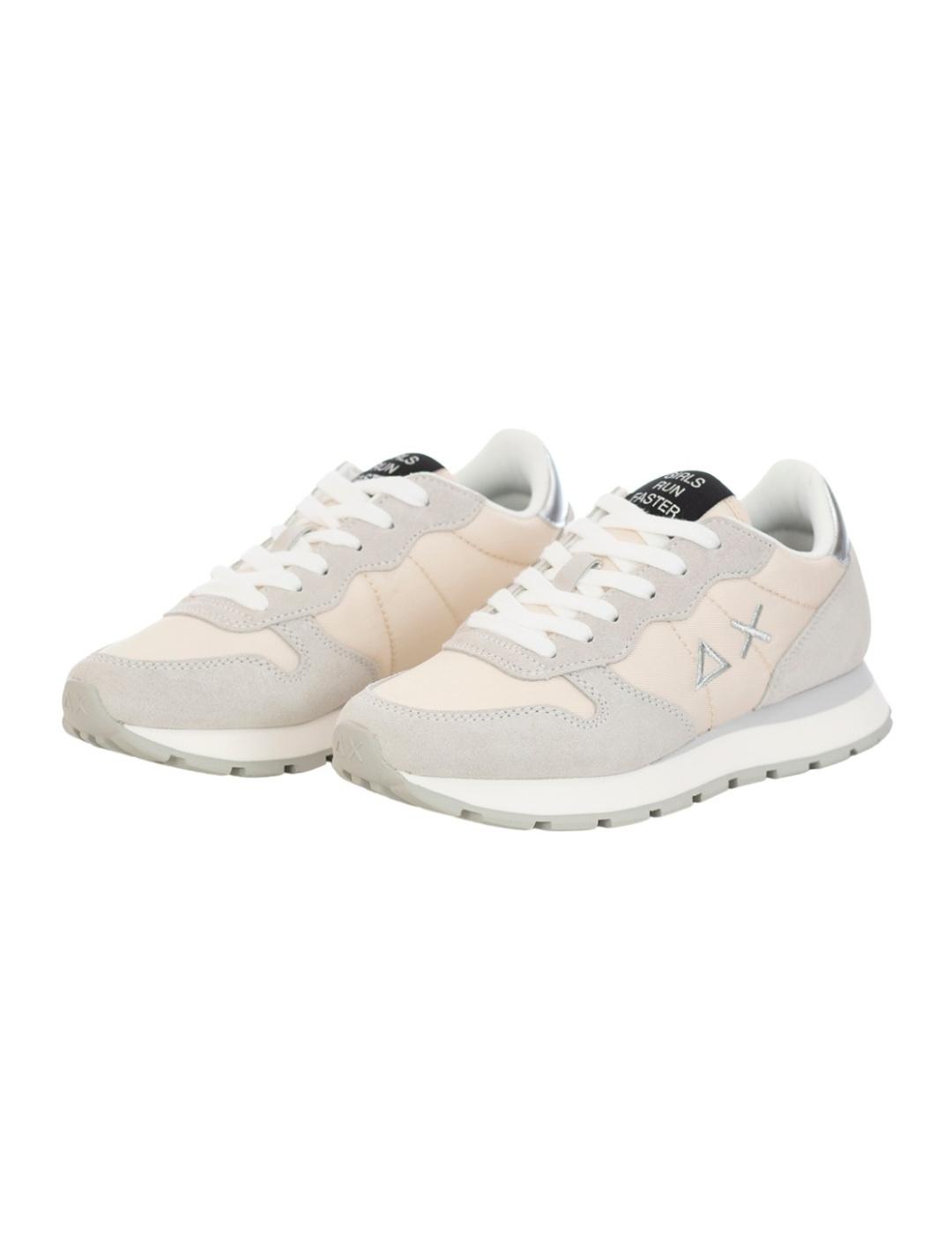 Zapatillas deportivas Sun68 Ally Gold beige para mujer