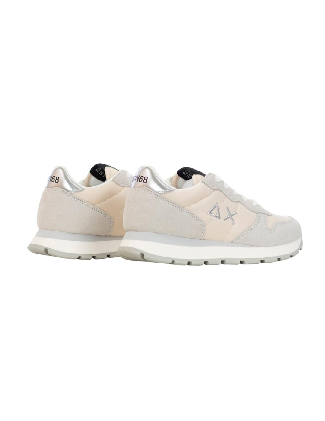 Zapatillas deportivas Sun68 Ally Gold beige para mujer