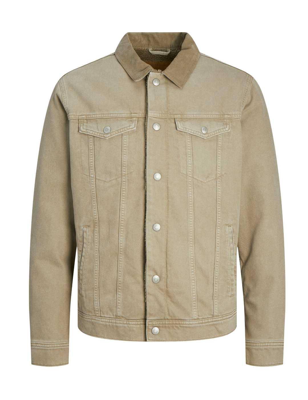 Chaqueta vaquera Jack/df01Jones Jean beige para hombre