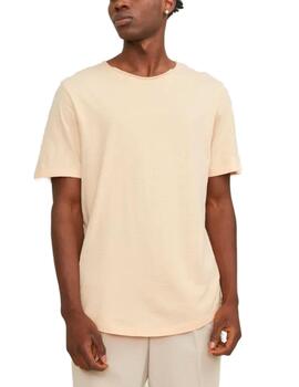 Camiseta Jack&Jones Basher naranja manga corta para  hombre