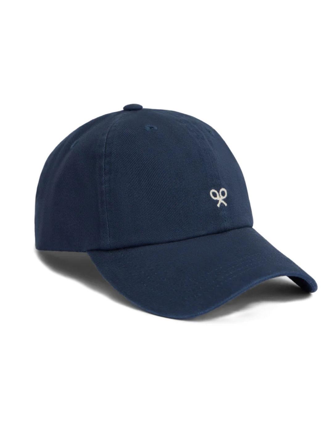 Gorra Silbon básica azul marino con logo pequeño unisex