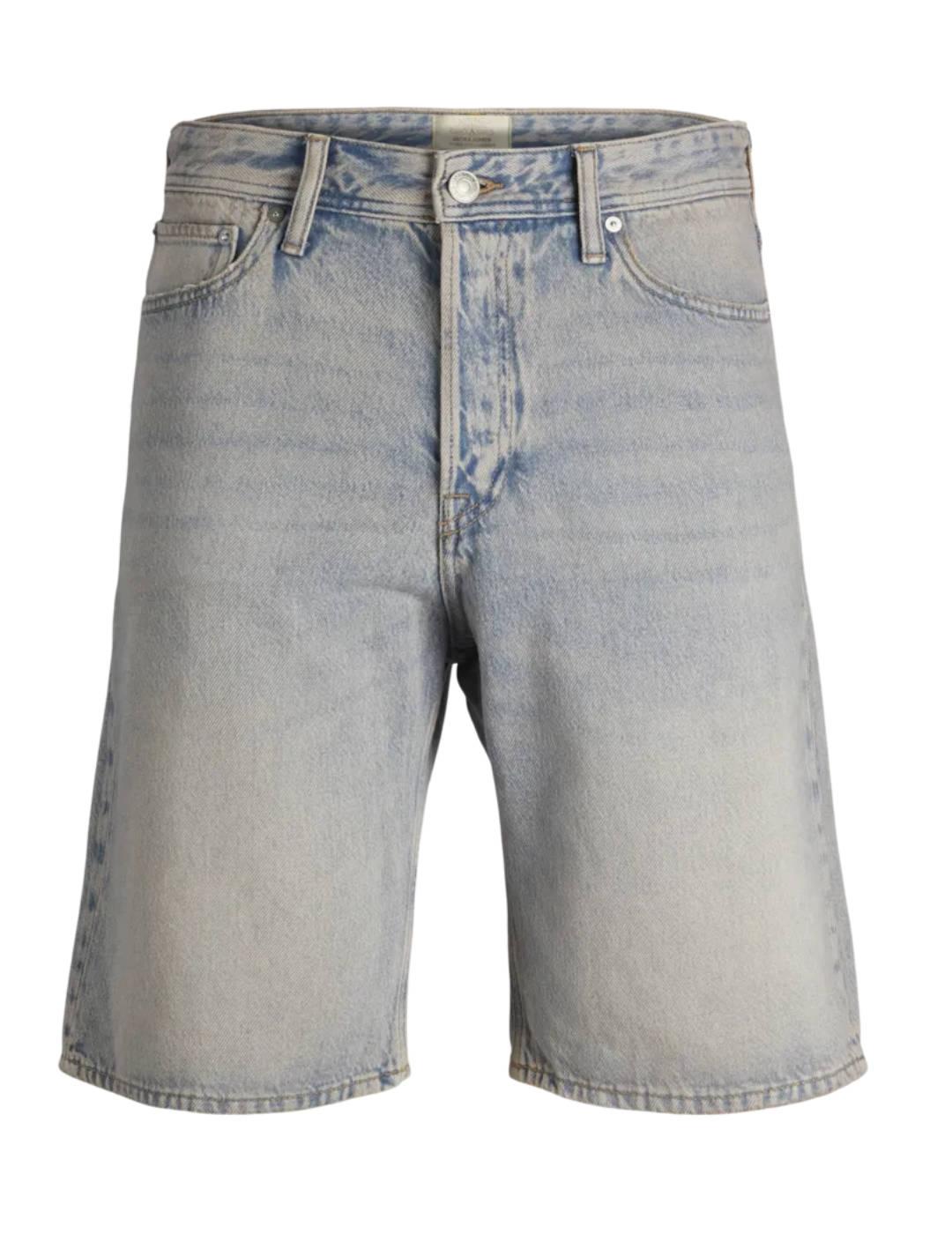 Bermuda Jack&Jones Baggy azul desgastado para hombre