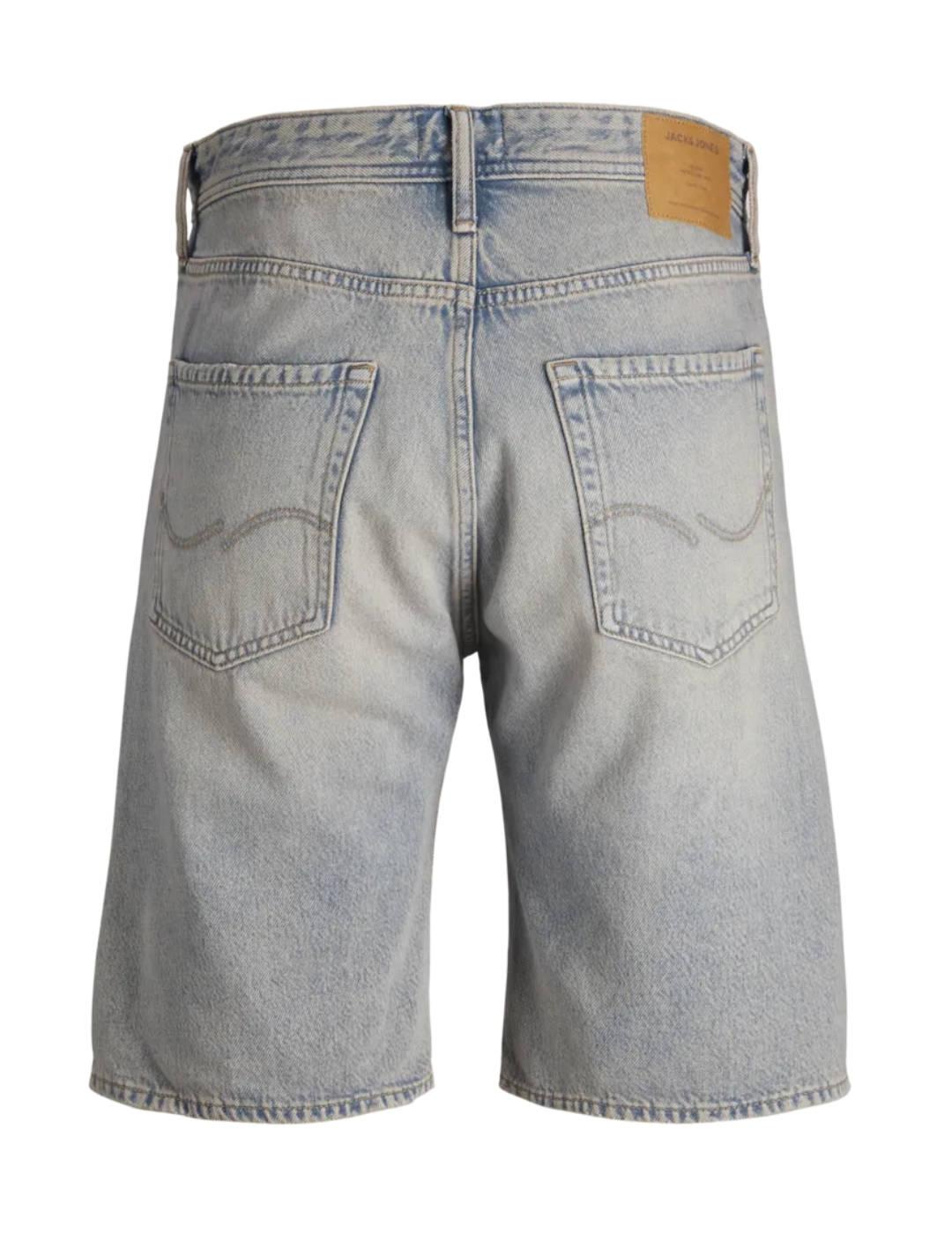 Bermuda Jack&Jones Baggy azul desgastado para hombre