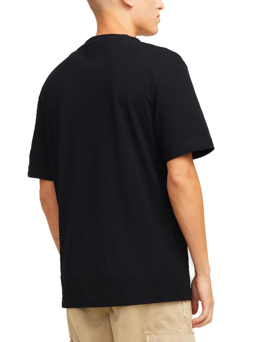 Camiseta Jack&Jones Aero negro manga corta para hombre