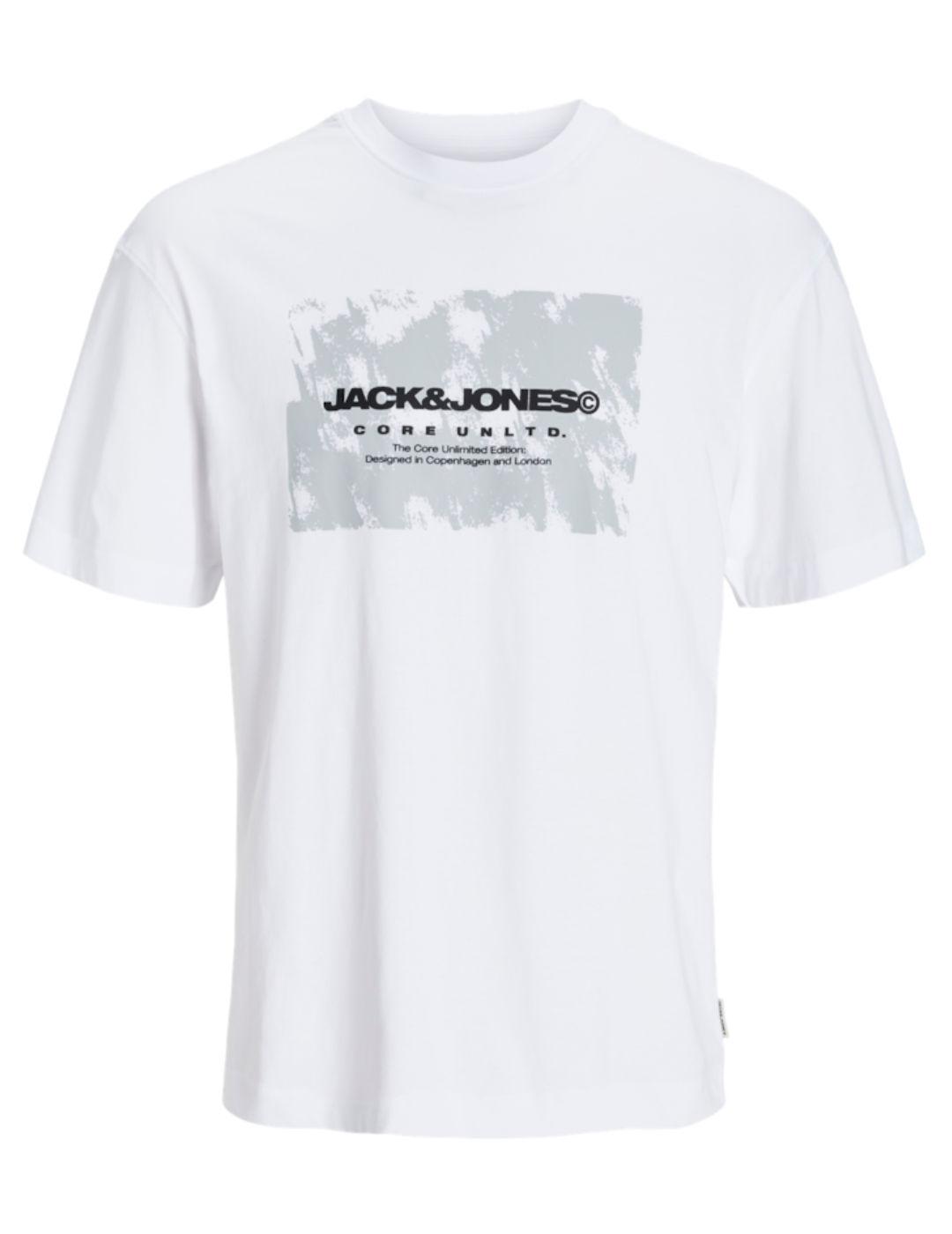 Camiseta Jack&Jones Aero blanco manga corta para hombre