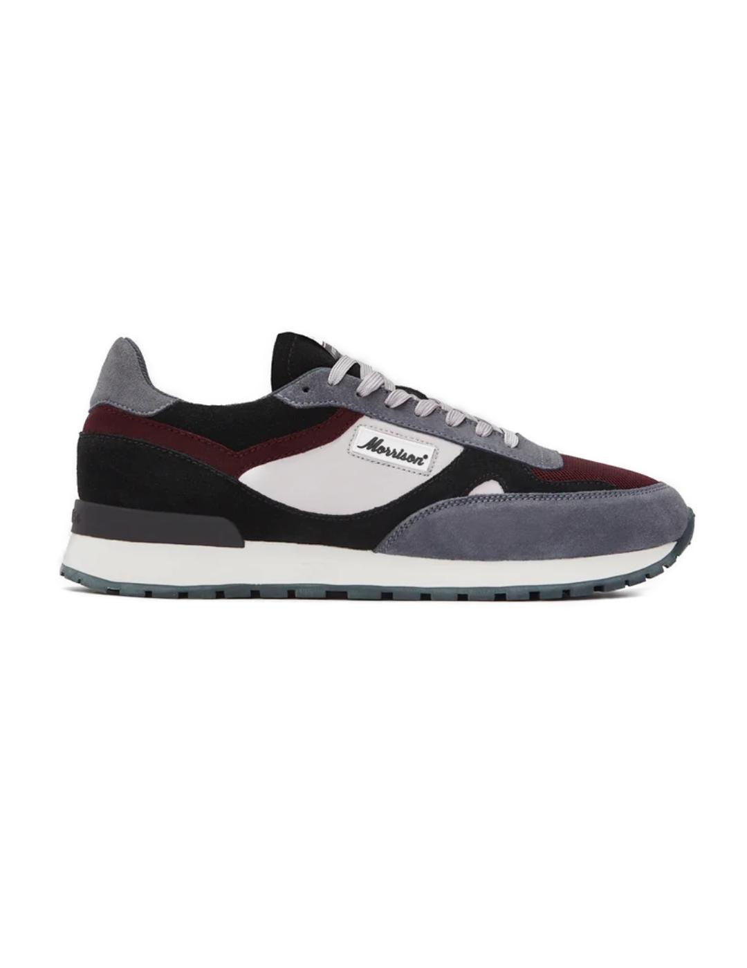 Zapatillas deportivas Morrison Pioneer negra y gris unisex