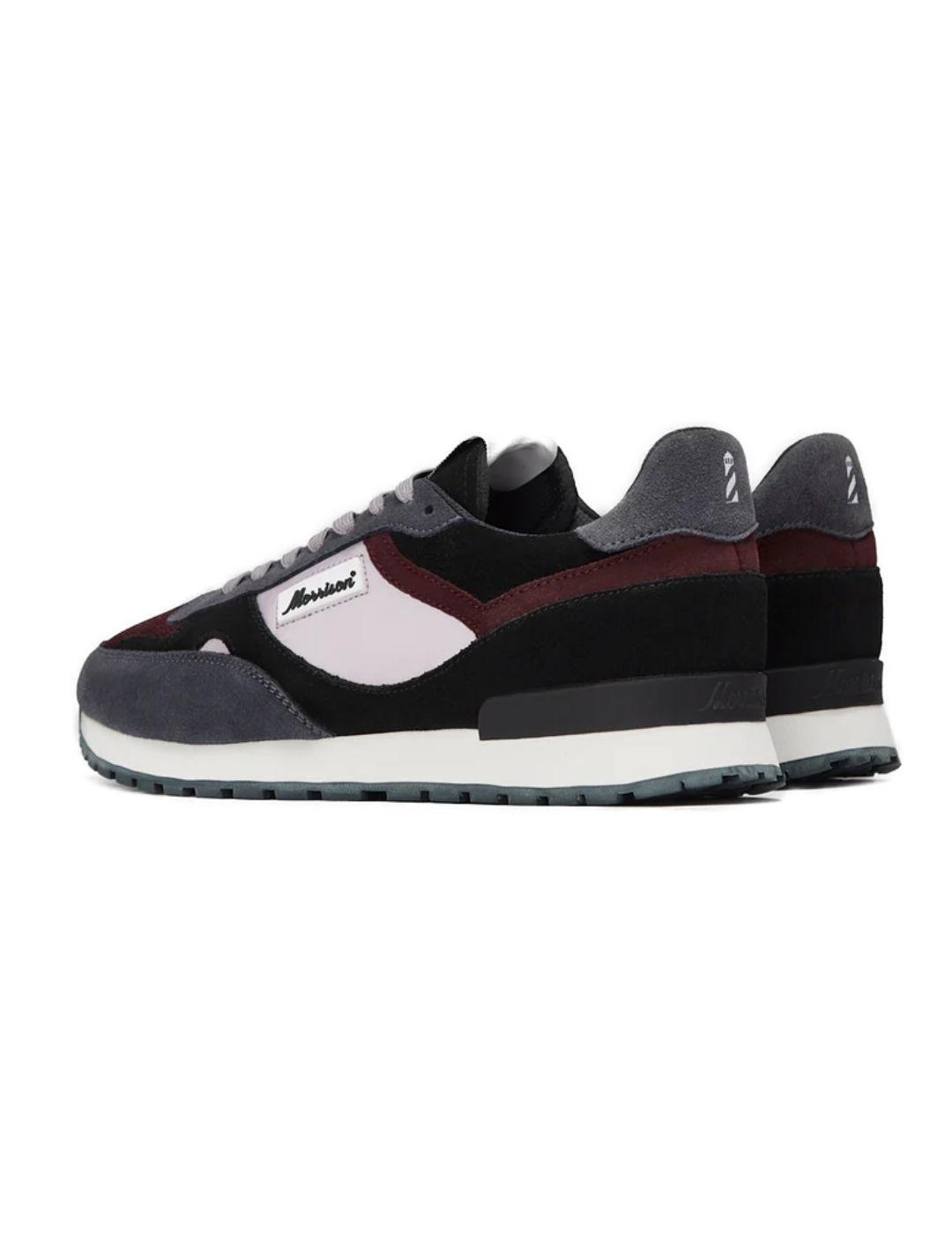 Zapatillas deportivas Morrison Pioneer negra y gris unisex