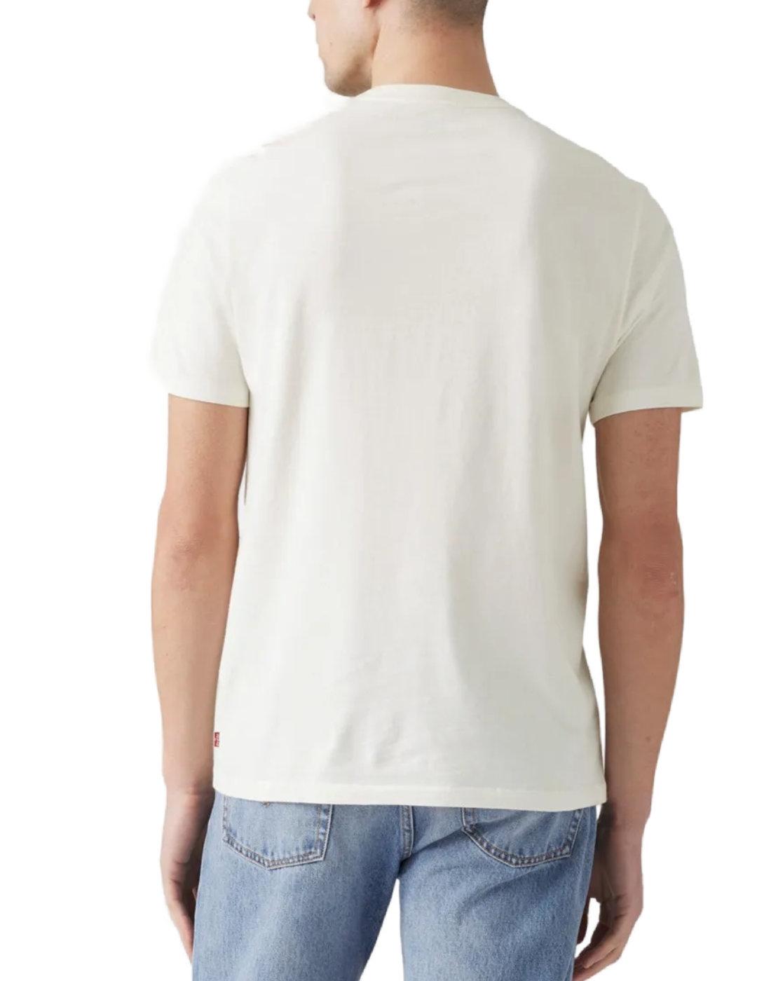 Camiseta Levi´s blanco graphic manga corta para hombre