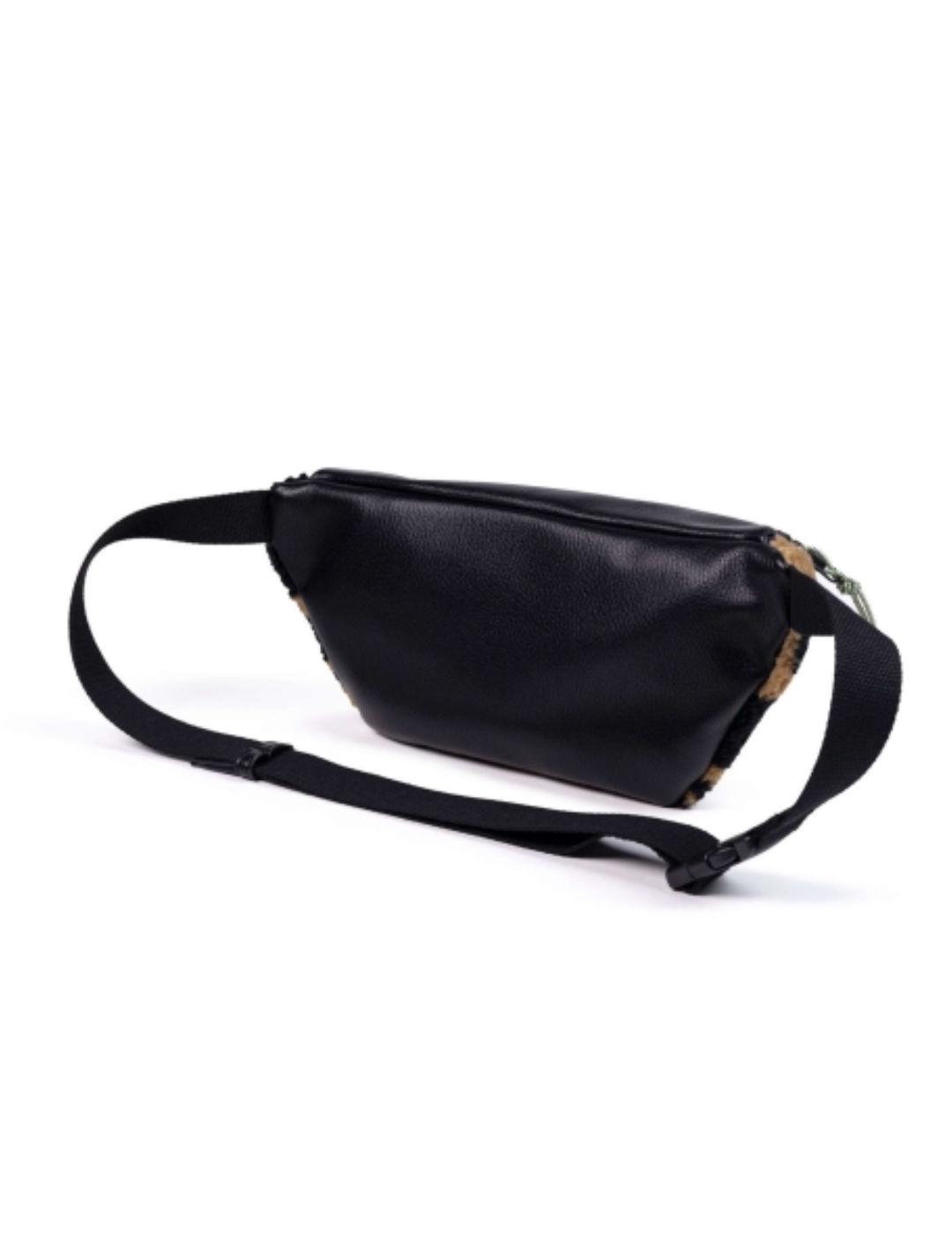 Riñonera Munich Fannypack leopardo borreguillo para mujer