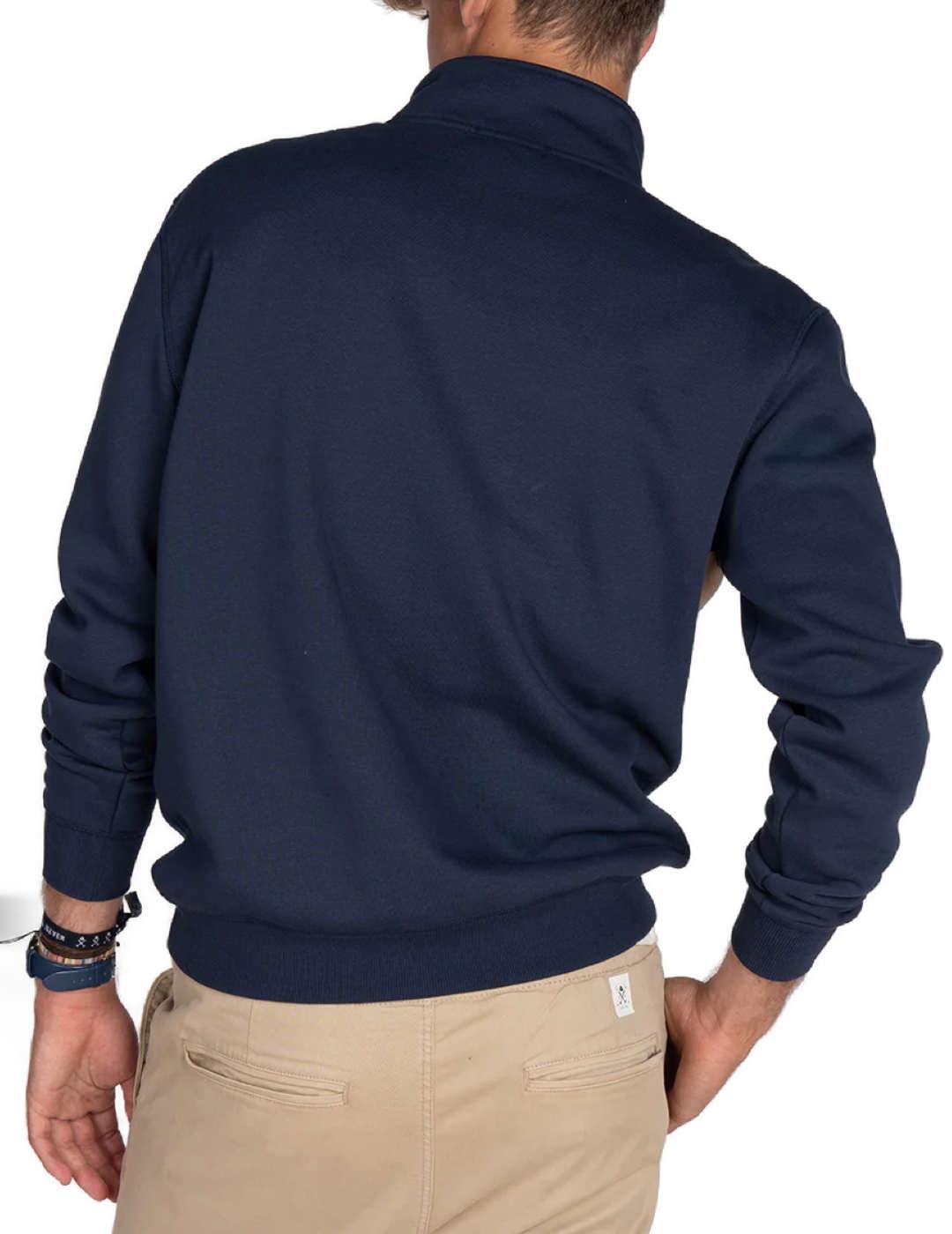 Sudadera Harper Maryland marino sin capucha para hombre