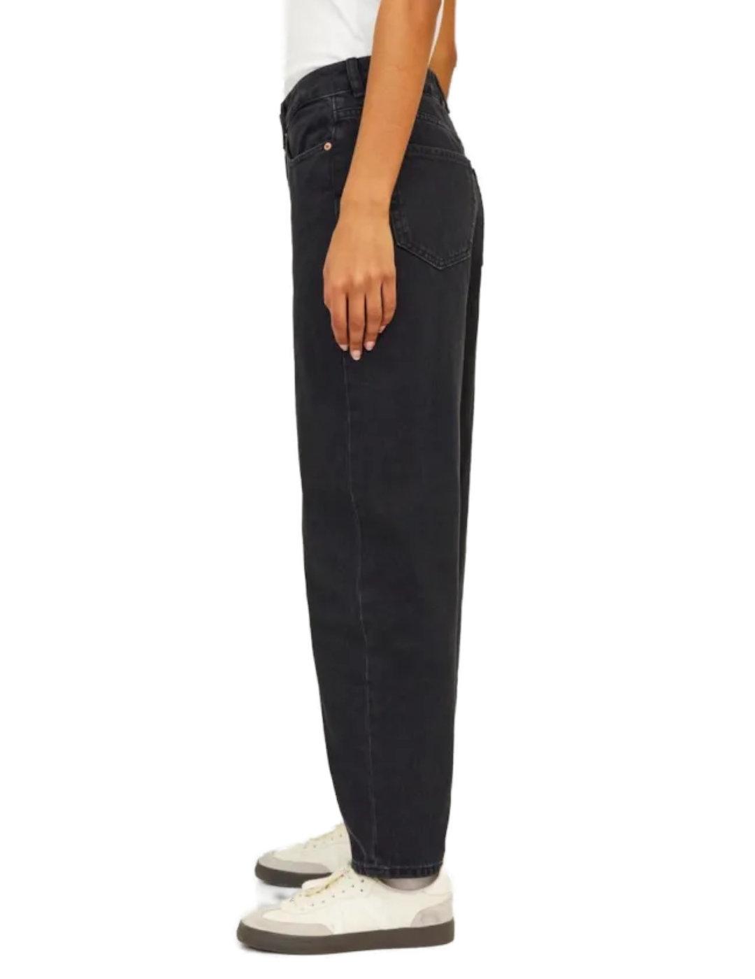 Pantalón vaquero JJXX Lisbon negro mom para mujer