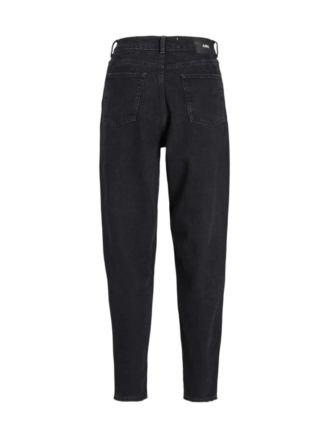 Pantalón vaquero JJXX Lisbon negro mom para mujer