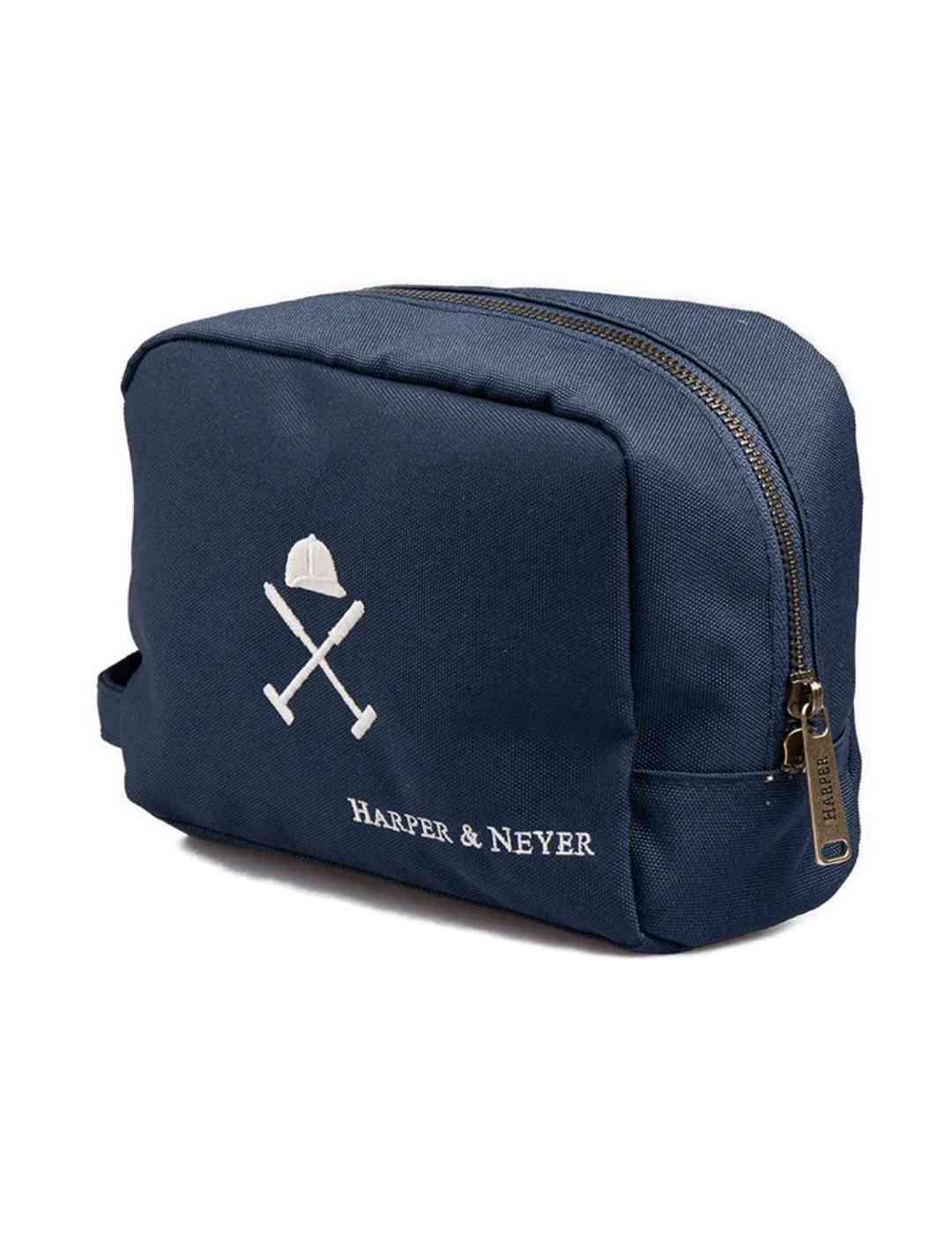 Neceser Harper&Neyer Icon azul marino logotipo para hombre