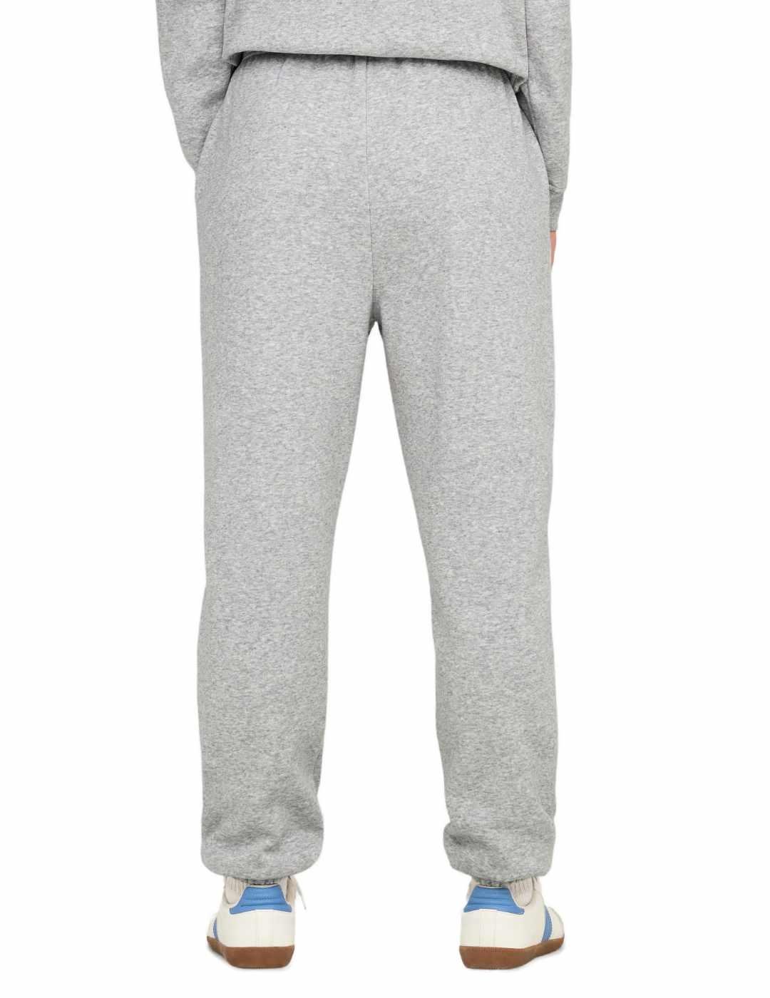 Pantalón jogger Only Sweat gris claro con puño para mujer