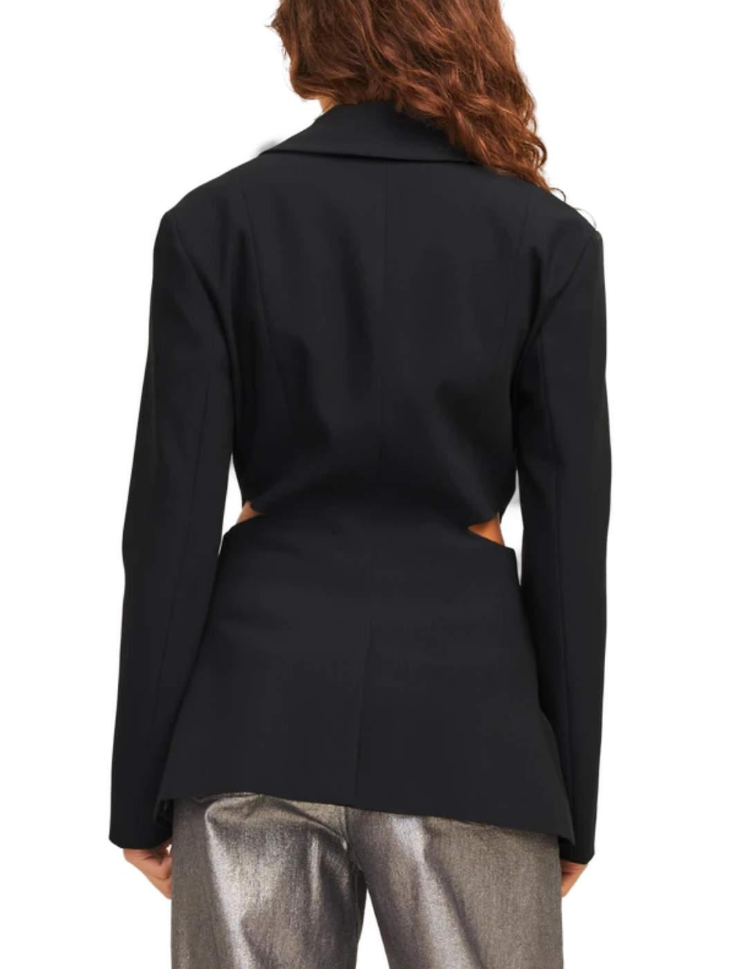 Chaqueta blazer JJXX Sofie negro abertura lateral para mujer