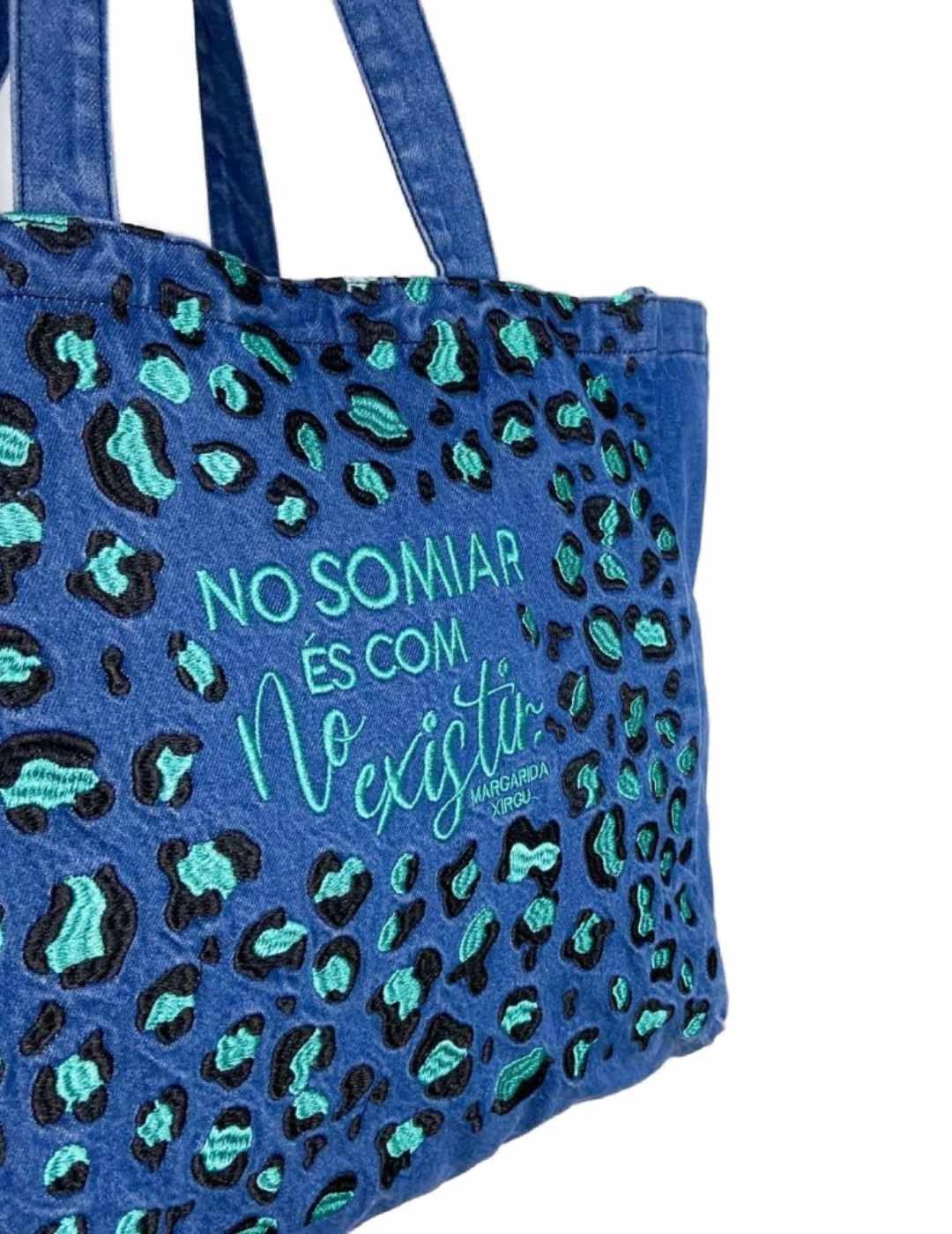 Bolso tote Animosa Margarida Xirgu vaquero para mujer