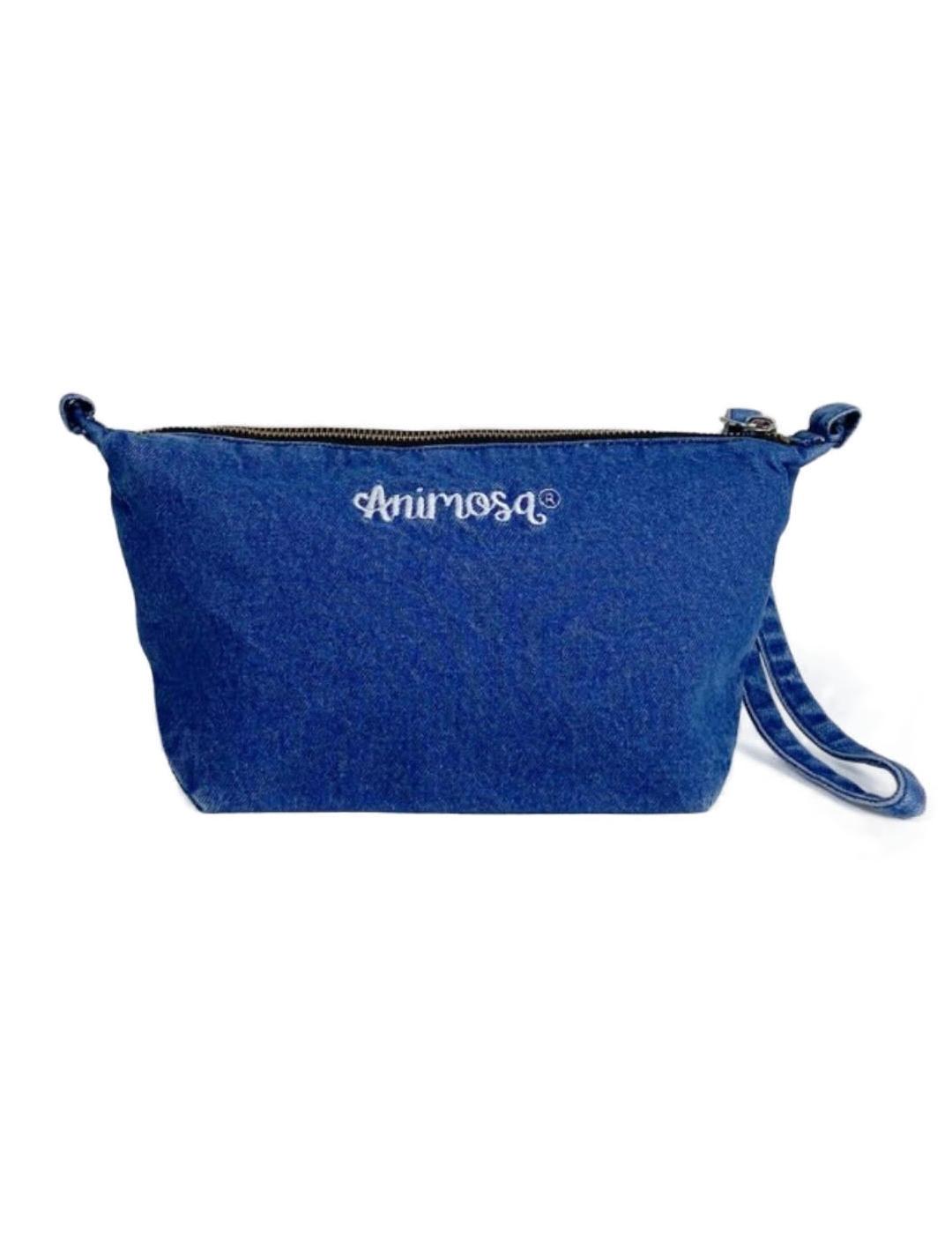 Bolso de mano Animosa Margarida Xirgu azul para mujer