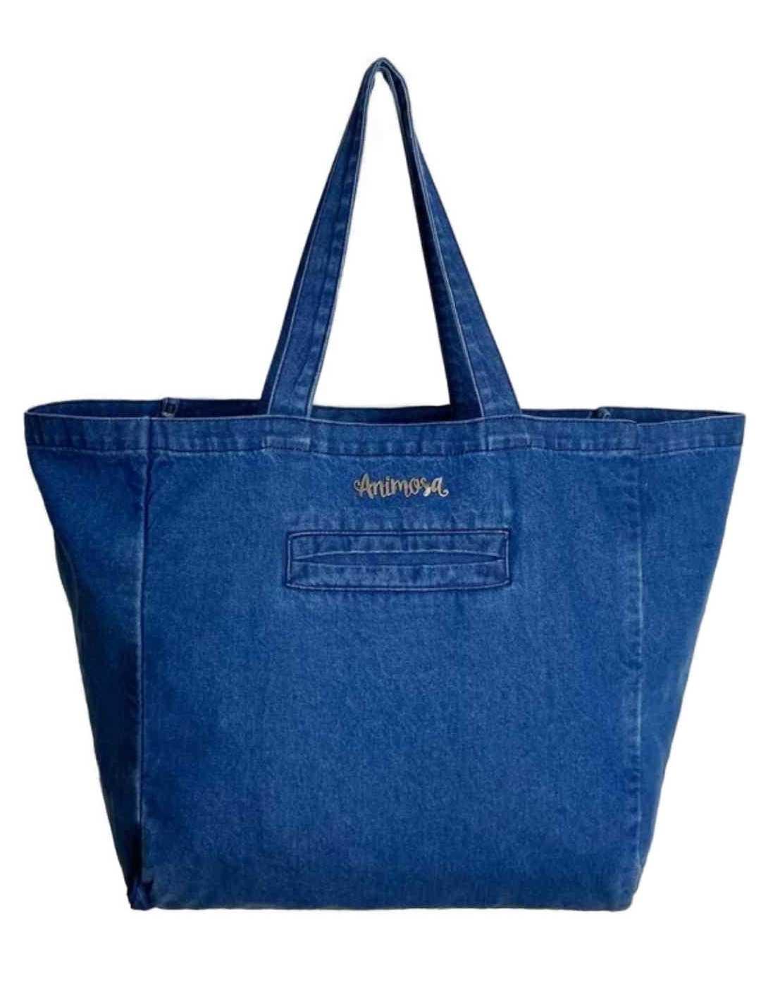 Bolso tote Animosa Margarida Xirgu vaquero para mujer