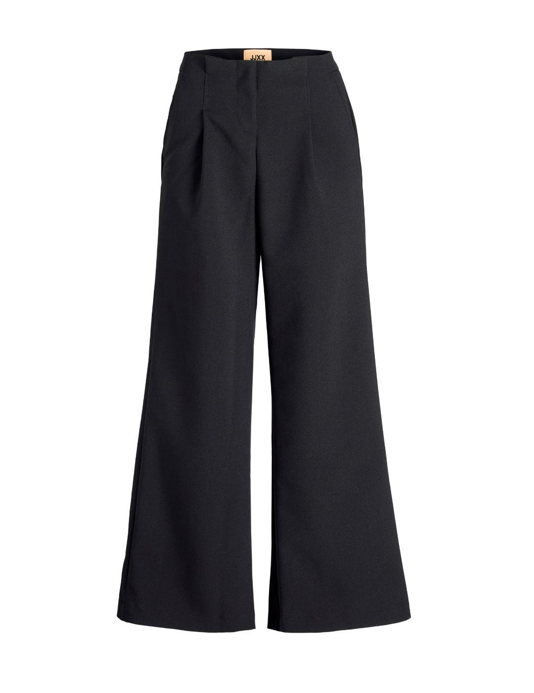 Pantalón de traje JJXX clásico negro wide leg para mujer