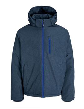 Chaqueta Jack&Jones con capucha azul marino para hombre