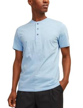 Camiseta Jack&jones Blunixs azul manga corta para hombre