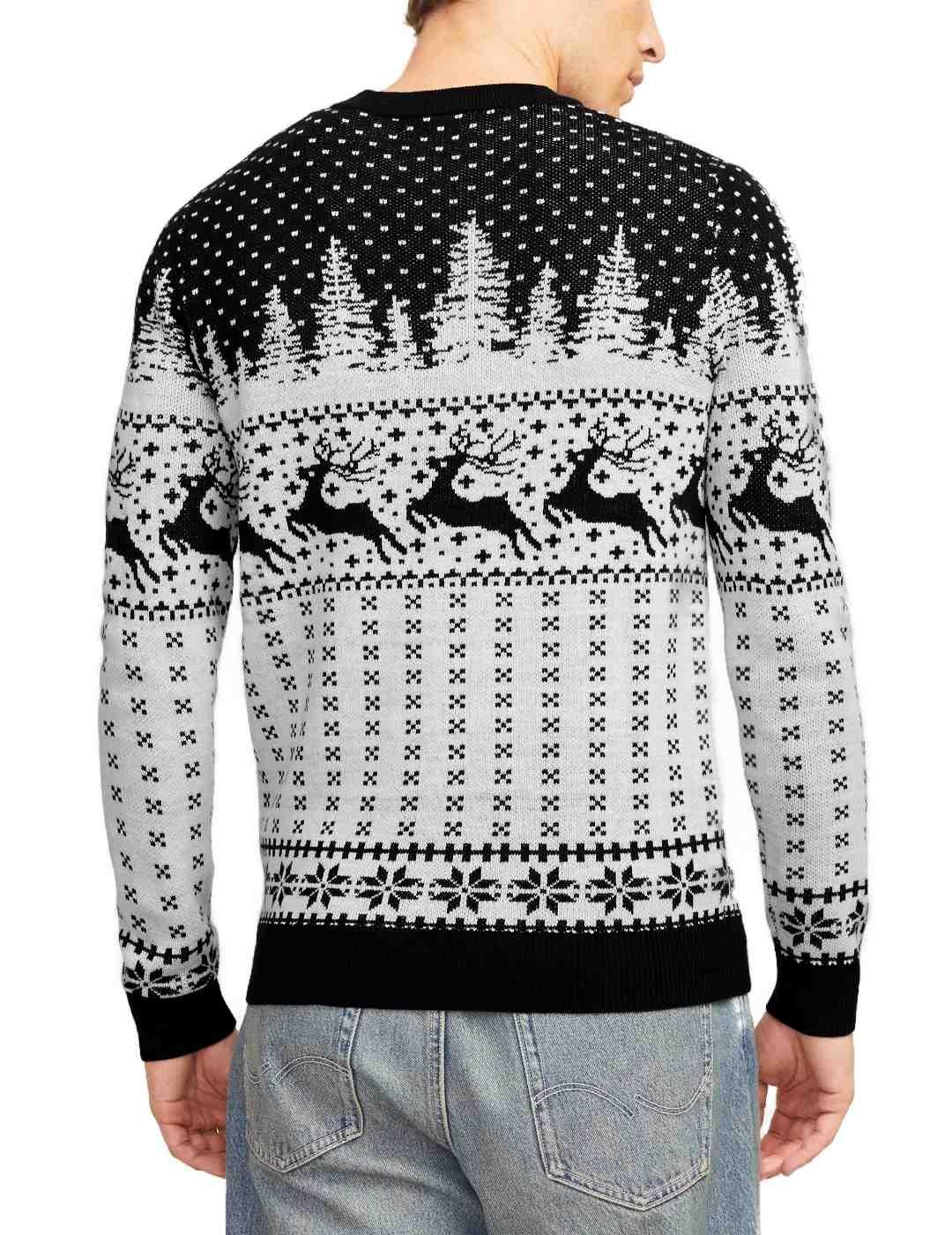 Jersey Jack&Jones Xmas azul marino de punto para hombre