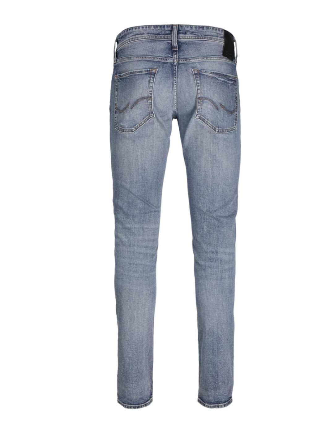 Pantalón vaquero Jack&Jones Glenn azul rotos para hombre