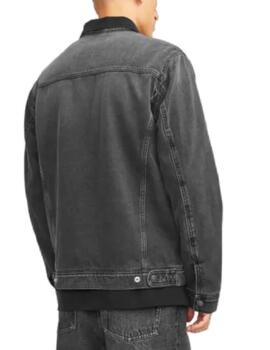 Chaqueta vaquera Jack&Jones Jean negro pana para hombre