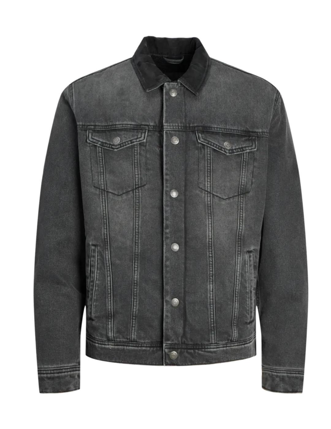 Chaqueta vaquera Jack&Jones Jean negro pana para hombre