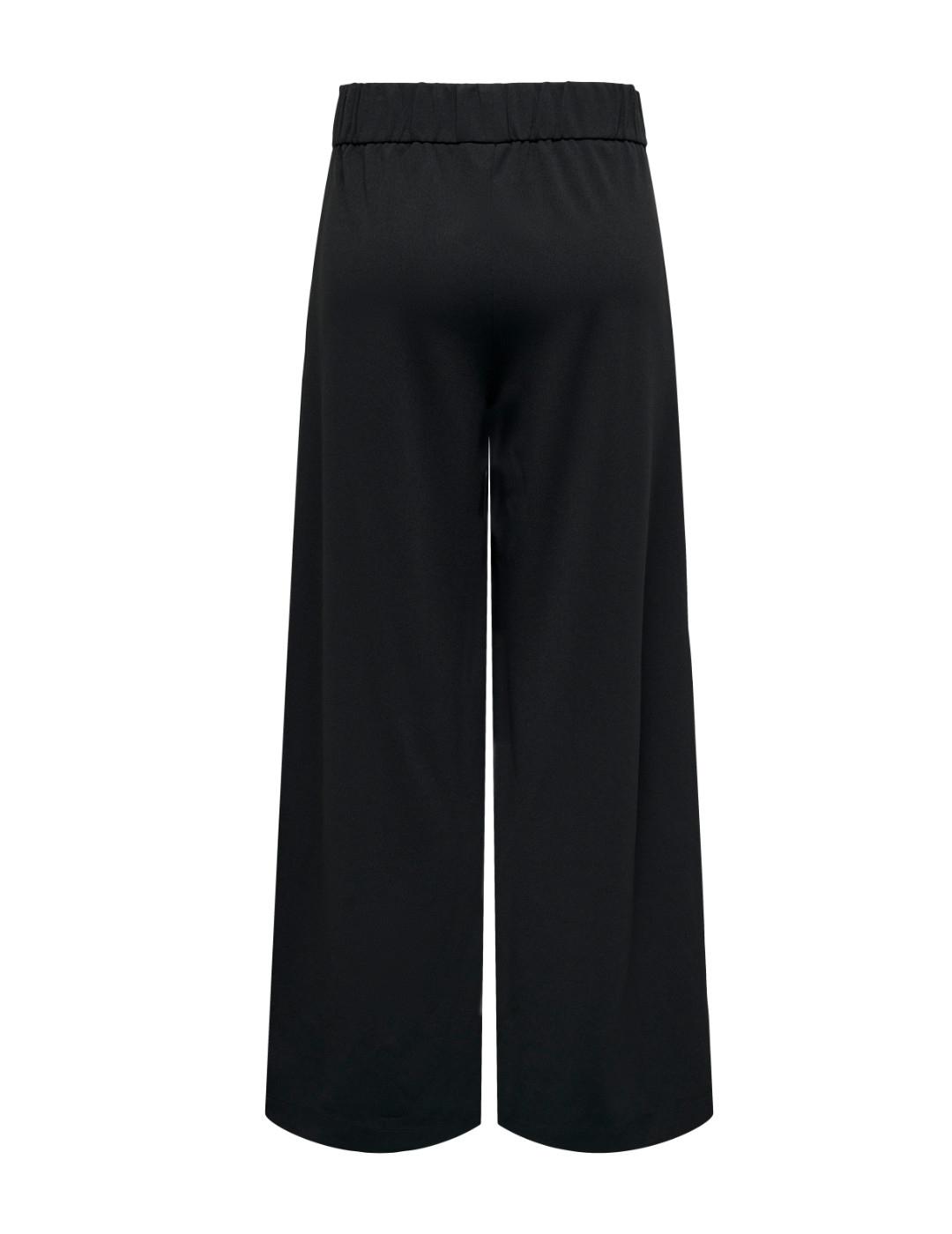 Pantalón JDY Geggo negro regular de tela para mujer