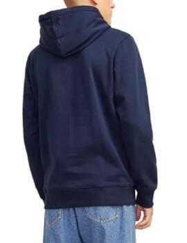 Sudadera Jack&Jones Outdoor marino con capucha para hombre