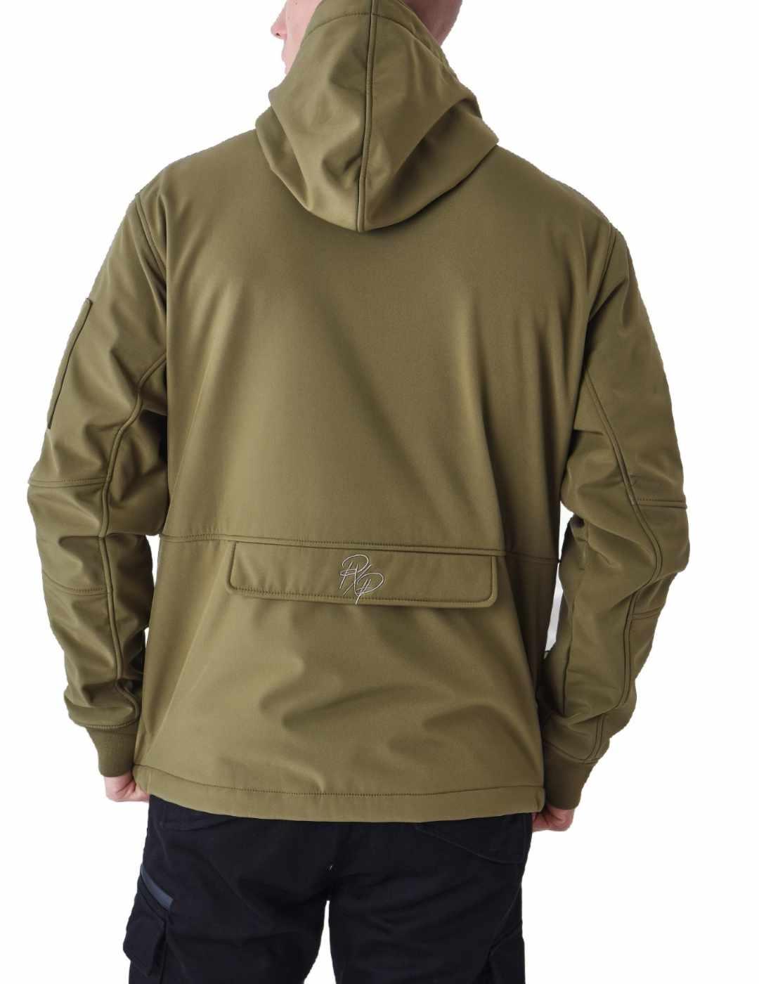 Chaqueta Project x Paris verde militar capucha para hombre