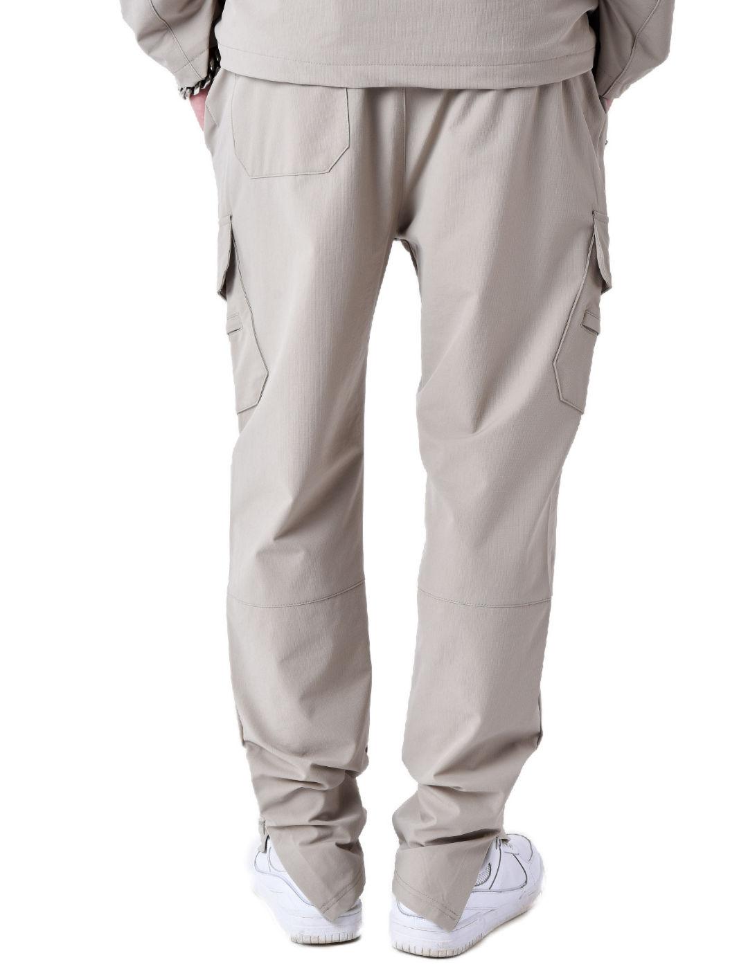 Pantalón Project X Paris cargo beige slim para hombre