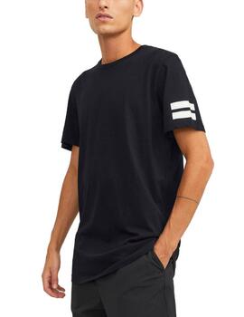 Camiseta Jack&Jones Coboro negro manga corta para hombre