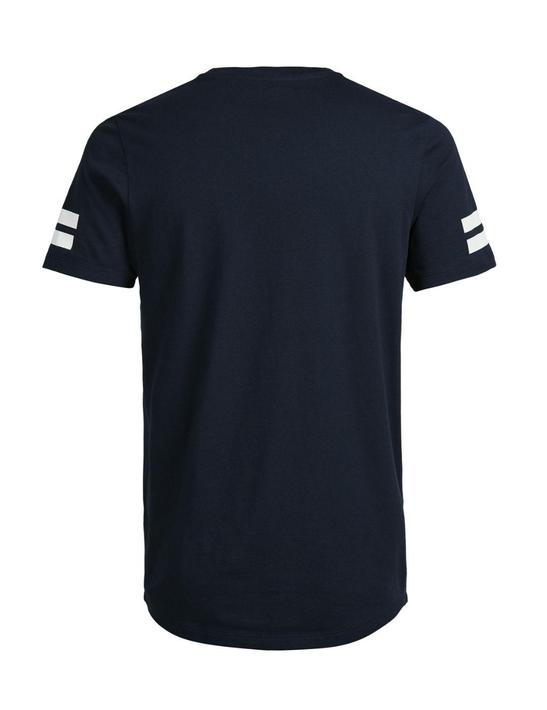 Camiseta Jack&Jones Coboro marino manga corta para hombre