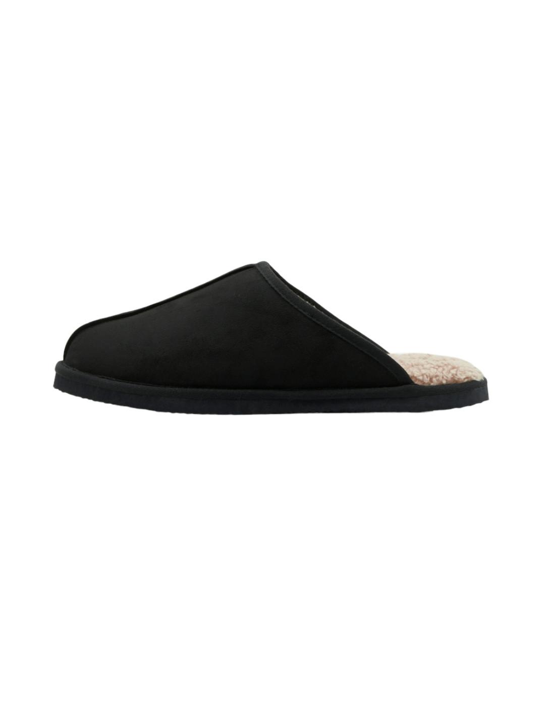 Zapatilla de casa Jack&Jones Dudely negro para hombre