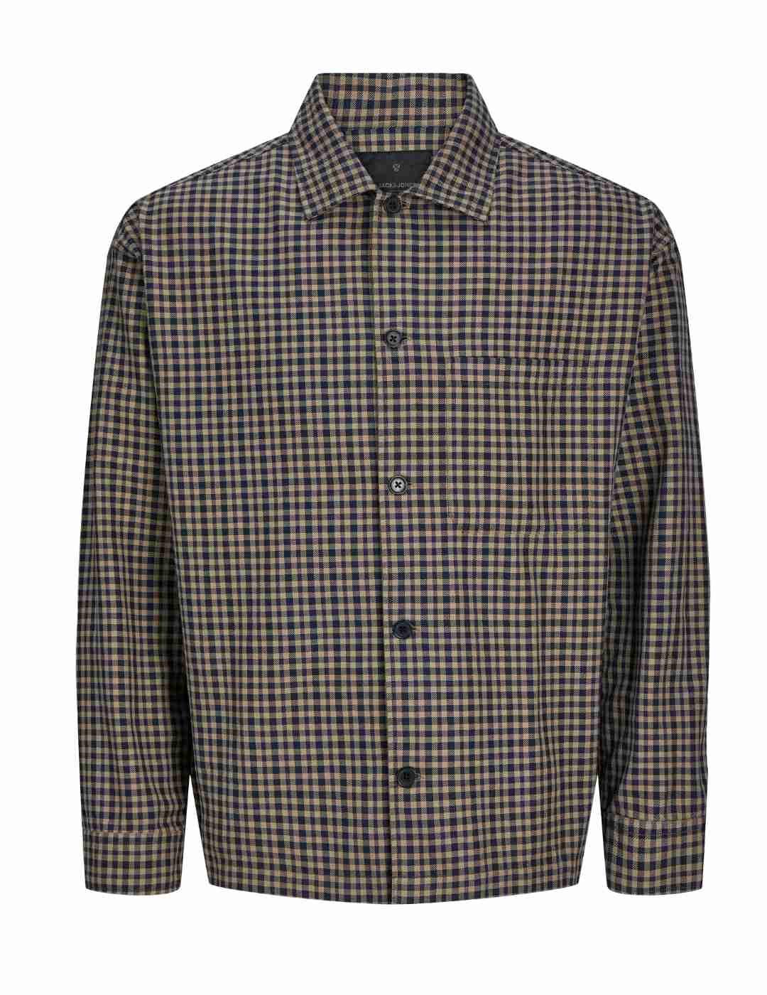 Camisa Jack&Jones Madison marrón cuadros para hombre