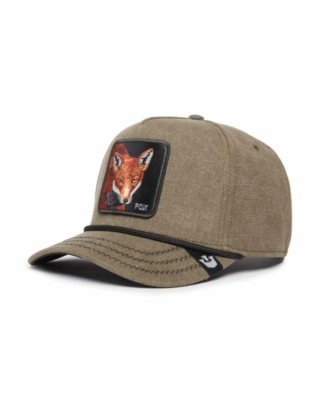 Gorra Goorin Bros Foxy Duck verde oliva trucker unisex