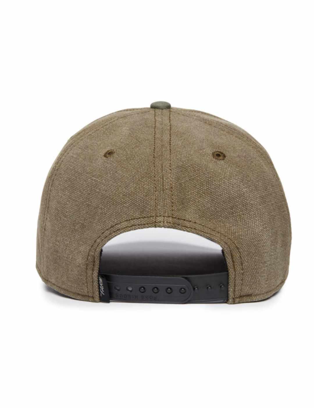 Gorra Goorin Bros Foxy Duck verde oliva trucker unisex