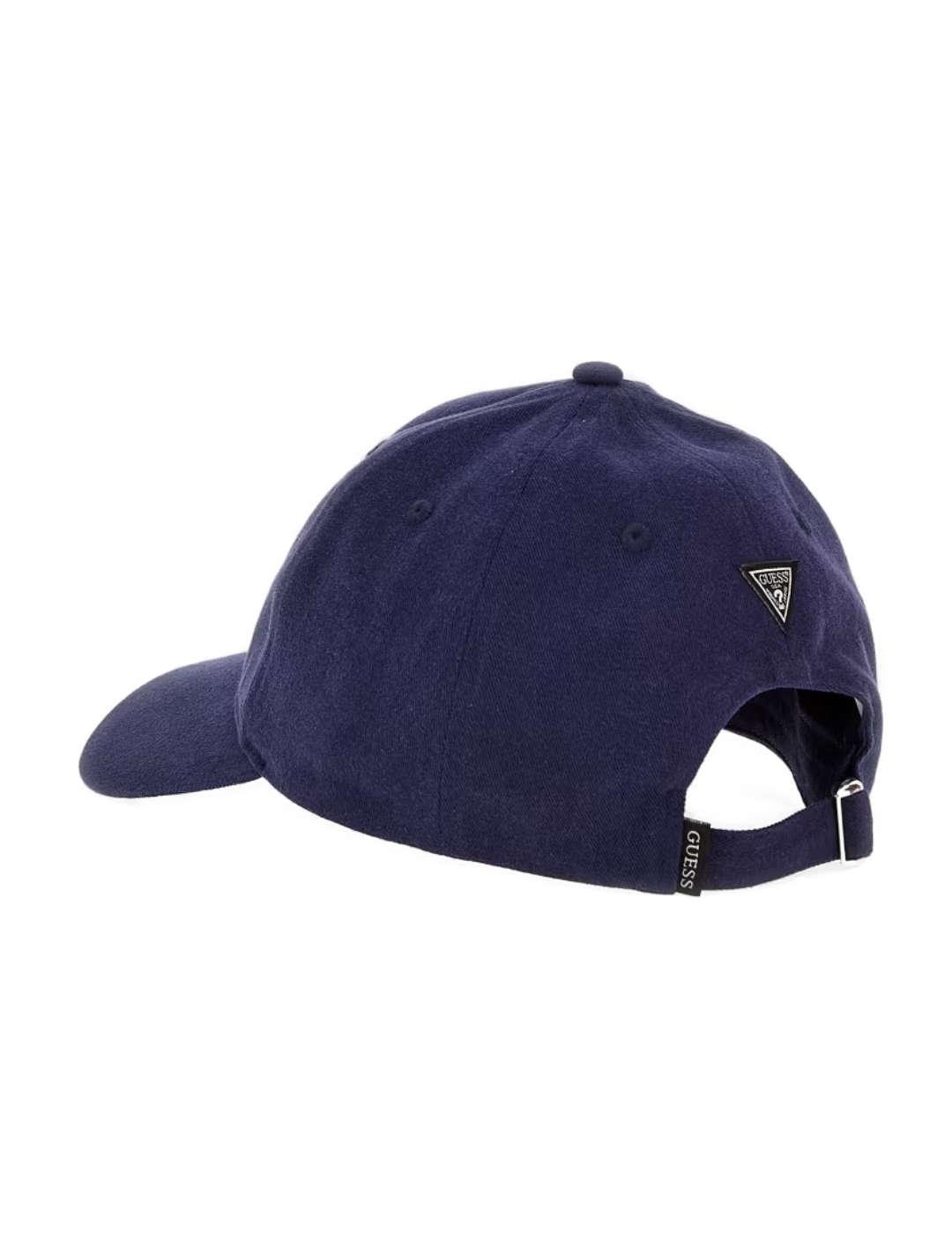 Gorra béisbol Guess Embroidered azul marino para hombre