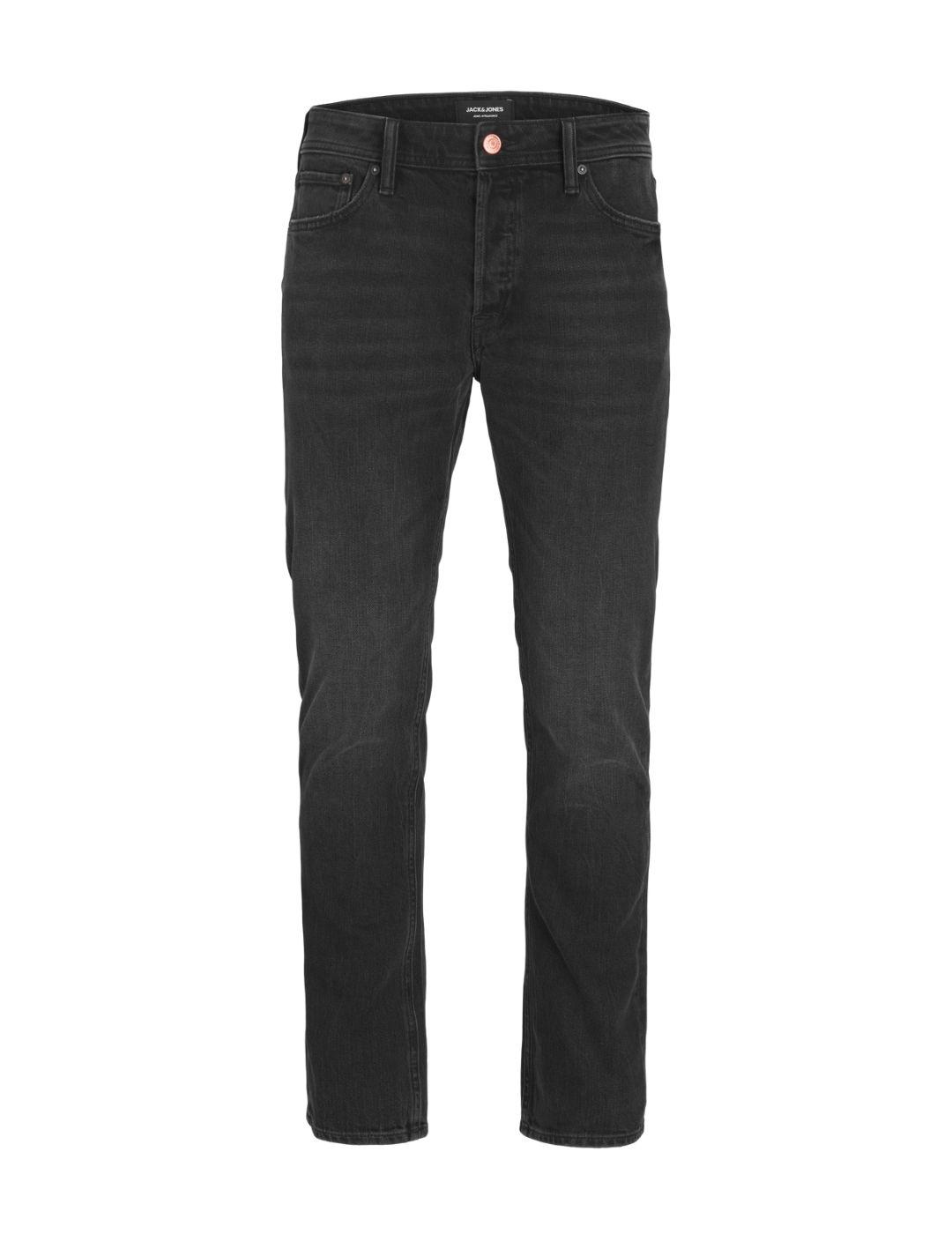 Pantalón vaquero Jack&Jones Mike tapered negro para hombre