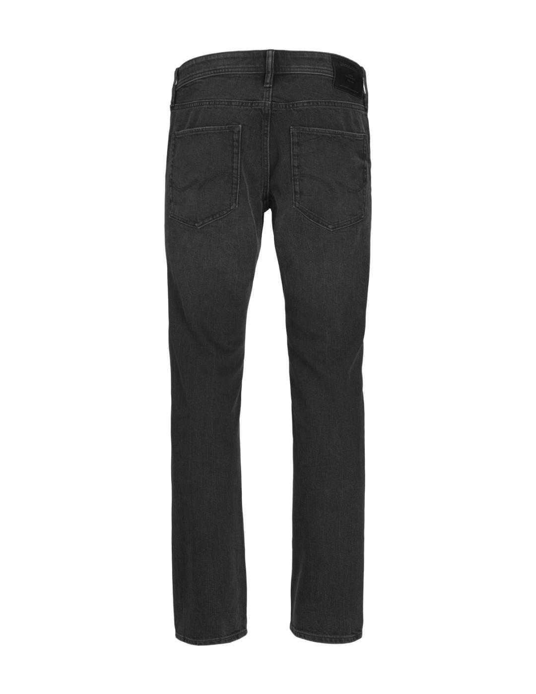 Pantalón vaquero Jack&Jones Mike tapered negro para hombre