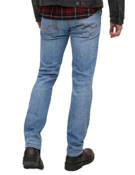 Pantalón vaquero Jack&Jones Tim azul straight para hombre